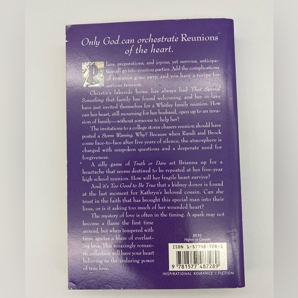 Paperback Reunions Novel Book - Picture 7 of 8